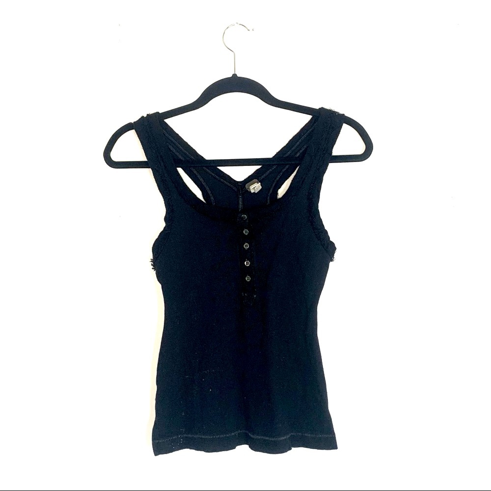 Free People Black Tank Top